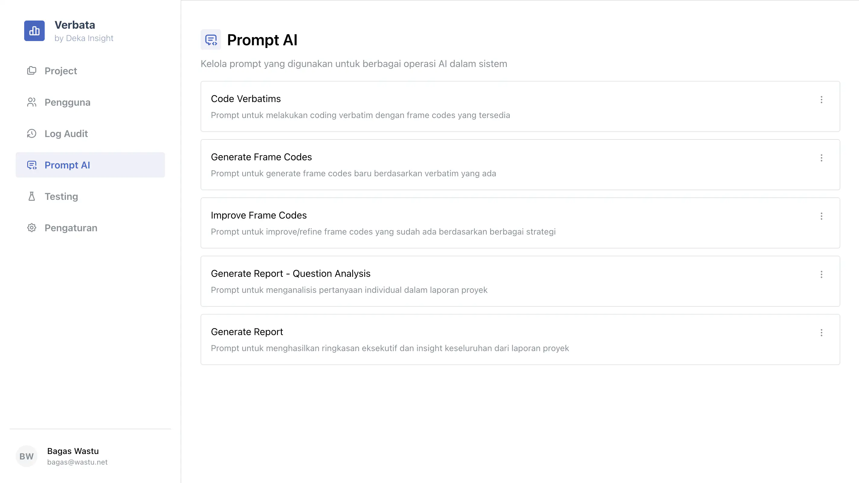 Prompt AI to customize the AI system prompt