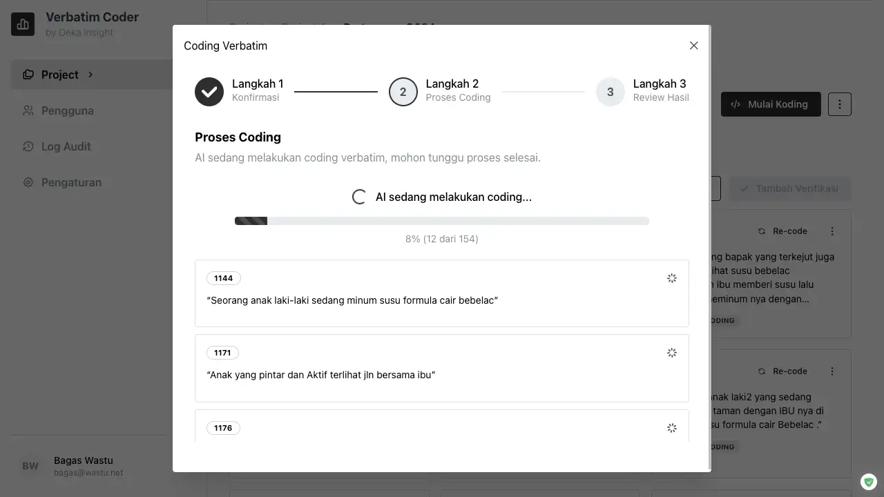 MVP coding process