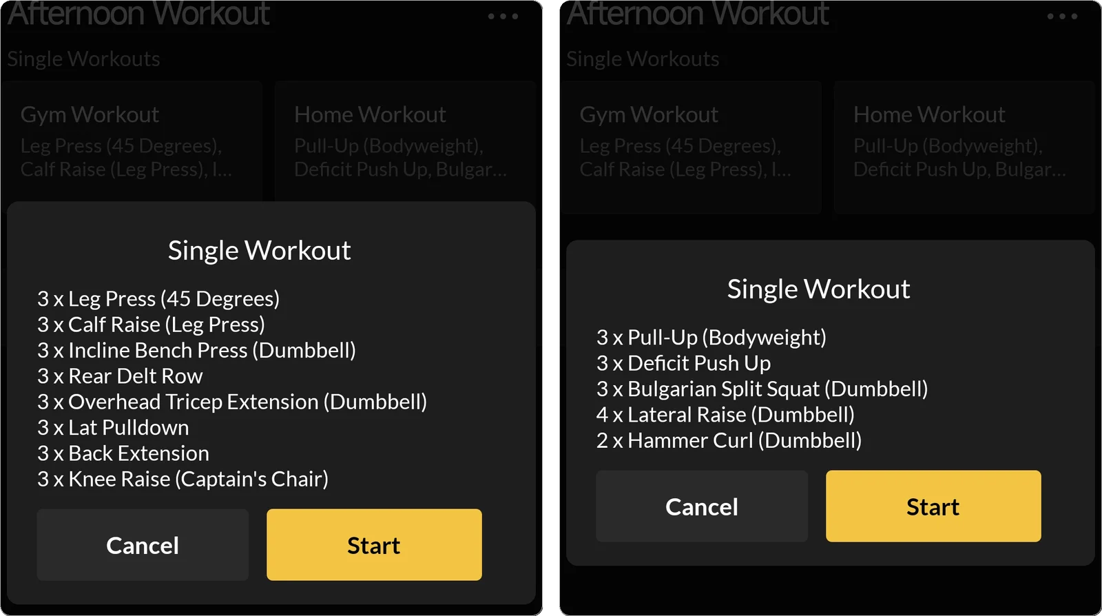 Custom templates that Agent created on Boostcamp